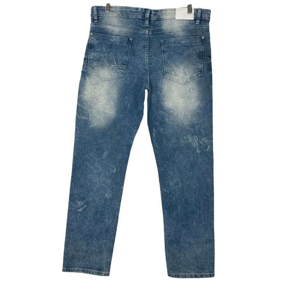 Southpole Jeans Mens 36x30 Modern Stretch Flex Denim Faded Wash Strength Leg